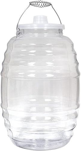 vitrolero plástico Aguas frescas 5 galones de agua Contenedor para fiestas Chose tu color favorito, Blanco