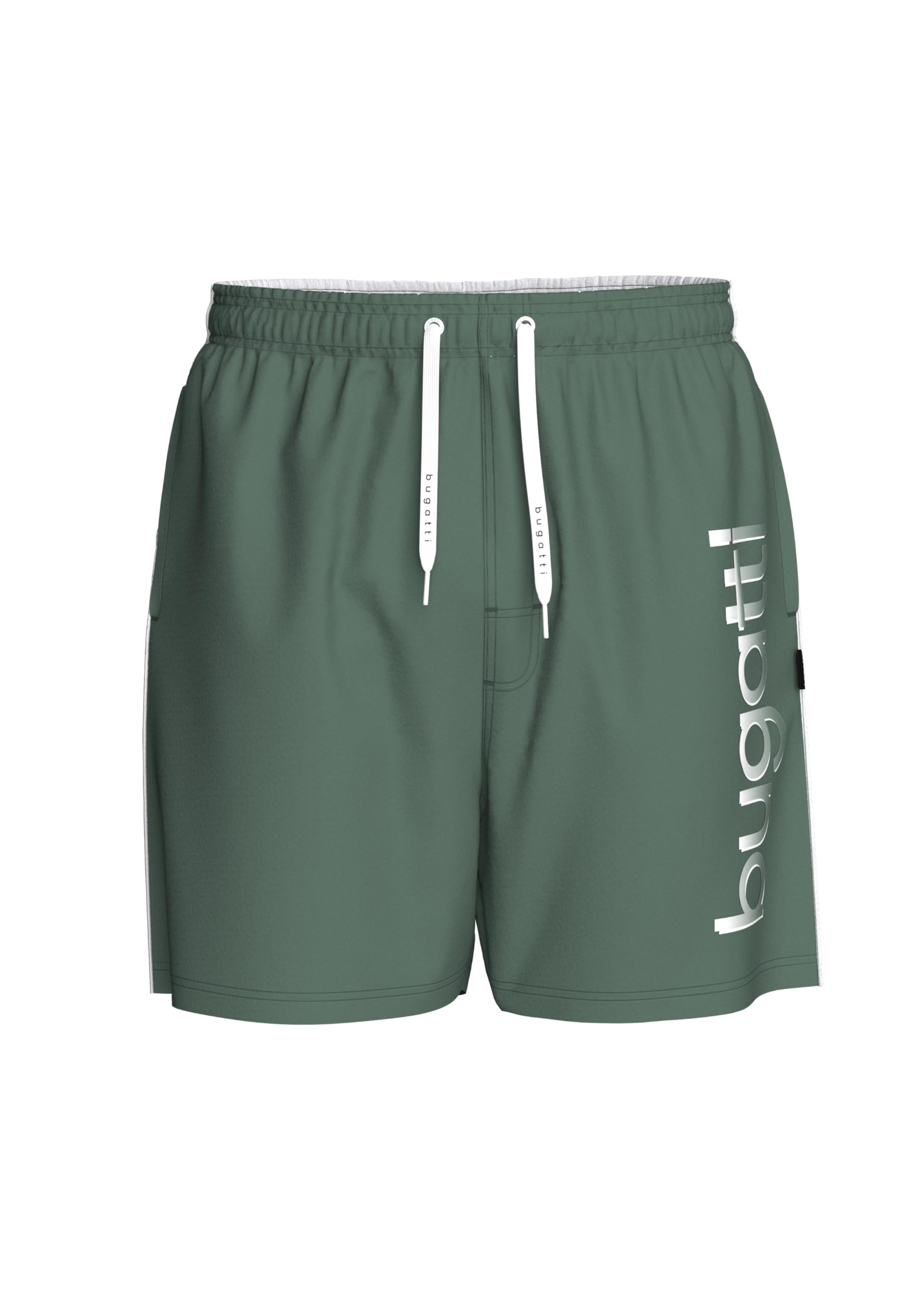 Bugatti Men's Green Giovanni Swim Shorts 428969, 3XL