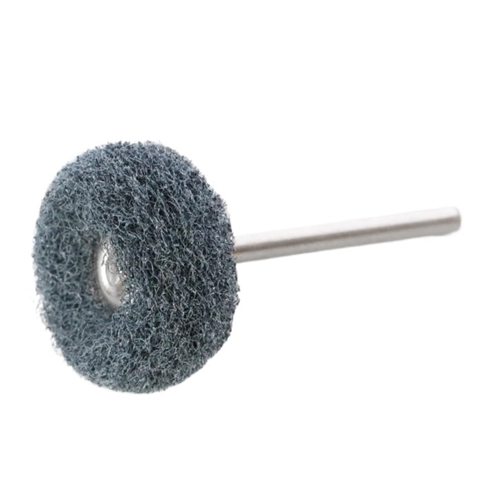 25mm włókno nylonowe szlifowanie głowica szlifierska polerowanie zestaw do polerowania Mini szczotka podkładka do szorowania koło ścierne do narzędzia obrotowego(Black,3mm shank -100pcs)