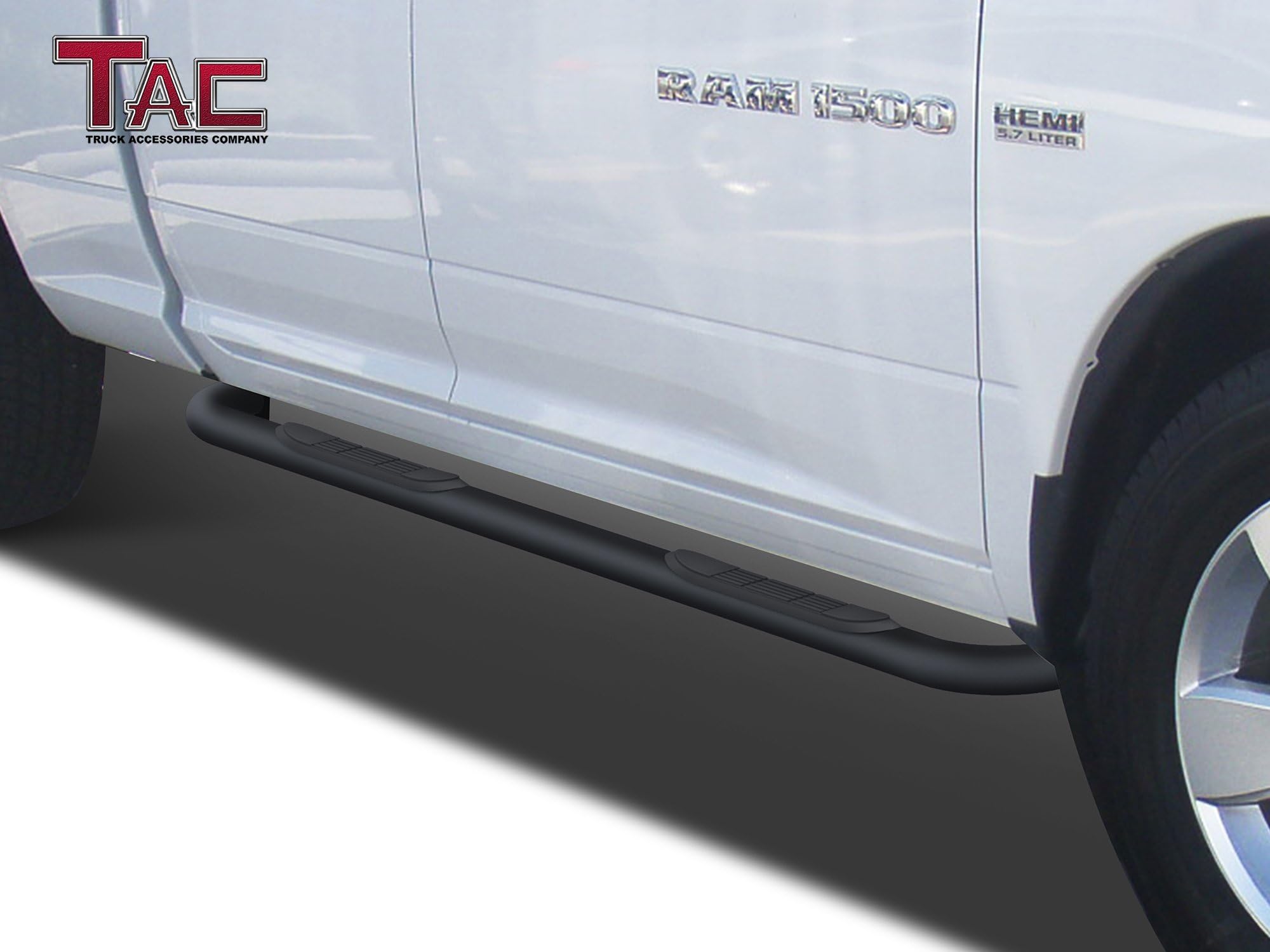 TAC Side Steps Fit 2004-2012 Chevy Colorado Crew Cab/GMC Canyon Crew Cab Pickup Truck 3