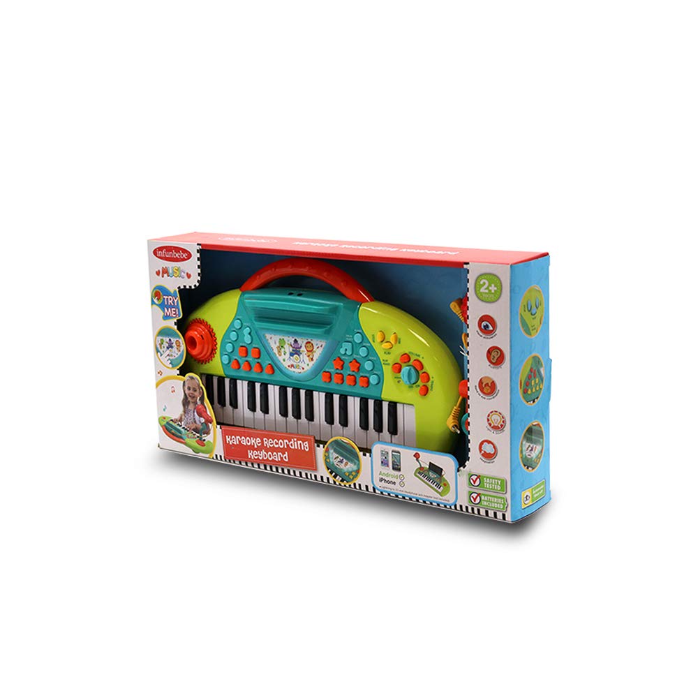 Tachan- Piano Teclado con Karaoke Y GRABACIÓN LM7710, Multicolor, Medium (CPA Toy Group Trading S.L. 782T00445)