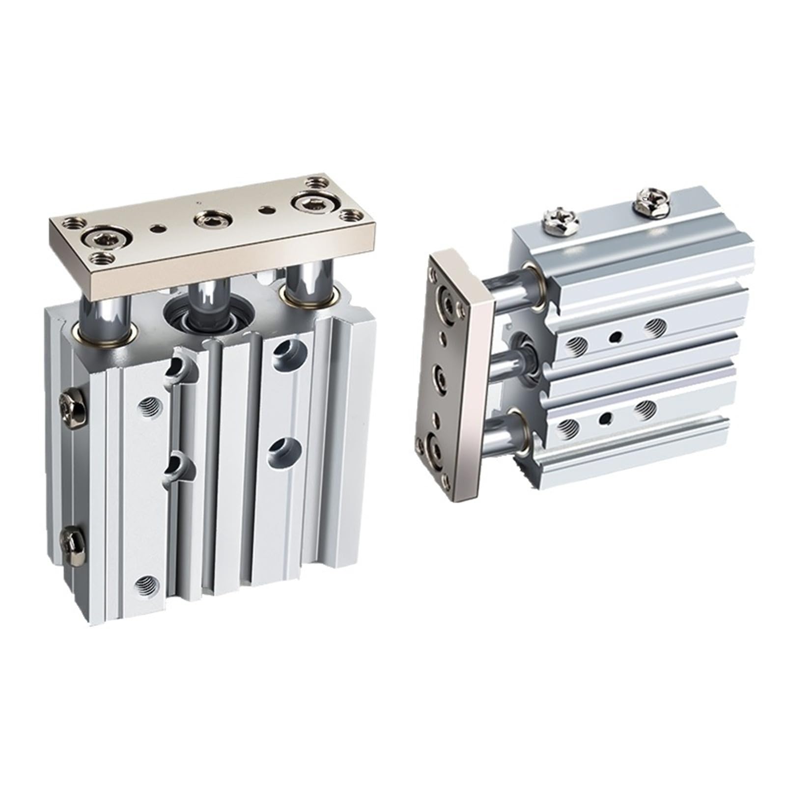 Vérin pneumatique compact MGPM haute performance avec guidage renforcé