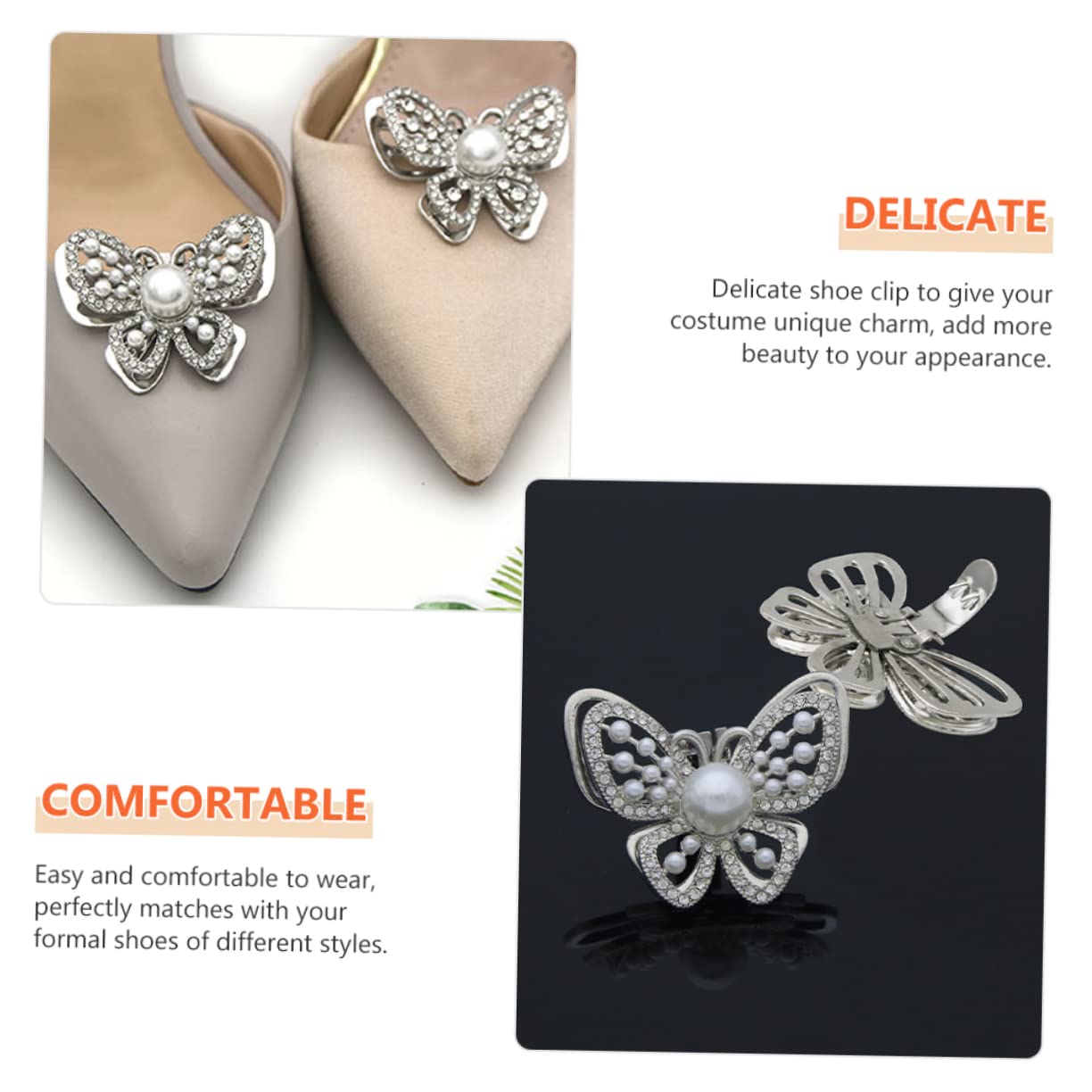 fibbia di strass hair charms hair jewelry scarpe sposa Nozze clip per cardigan gioielli per scarpe con strass da sposa gioielli con fermagli per scarpe da sposa lega Silver