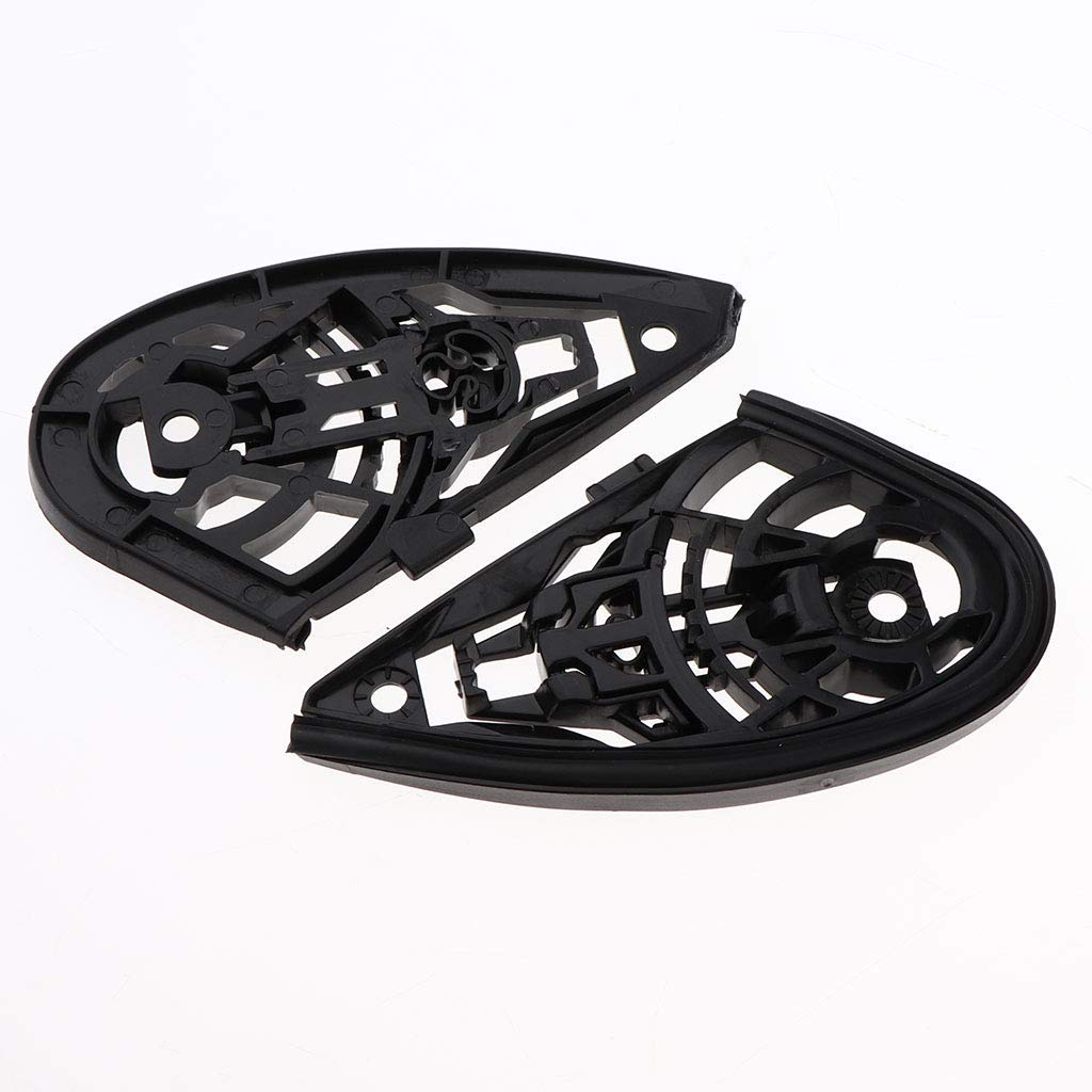 Set di piastra base con schermo protettivo per visiera pivot Tenlacum per caschi AGV K3 K4