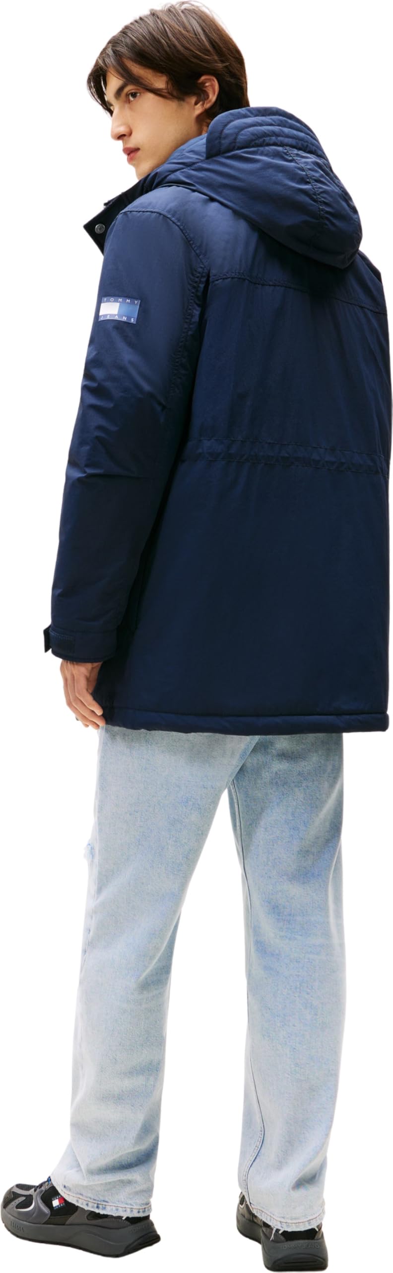 Tommy Jeans Uomo Parka City Ready con Cappuccio
