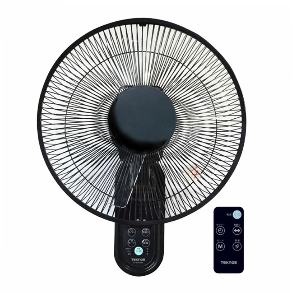 Amazon | TEKNOS KI-W305RK 壁掛け扇風機 30cm 5枚羽根 フルリモコン
