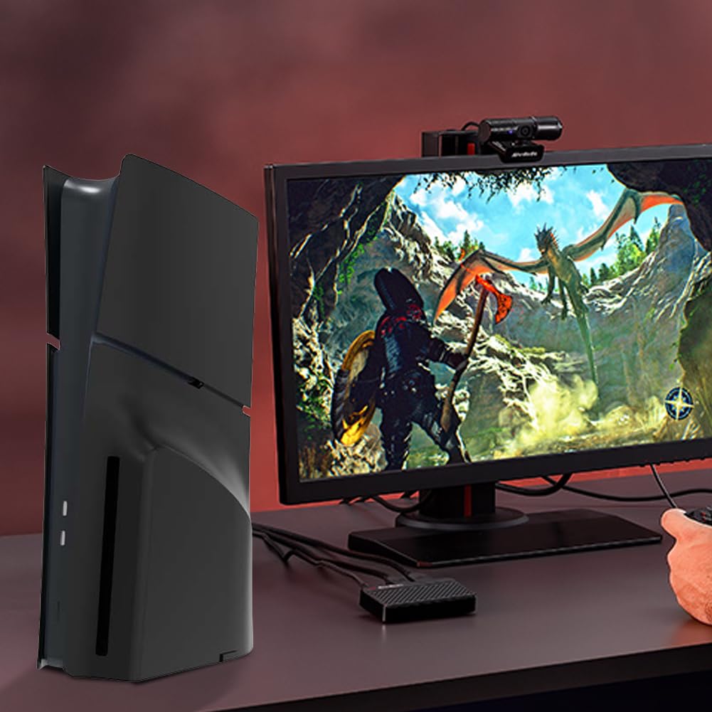 Wymienna płyta czołowa do PS5 Slim Disc/Digital Console odporna na zarysowania obudowa ochronna