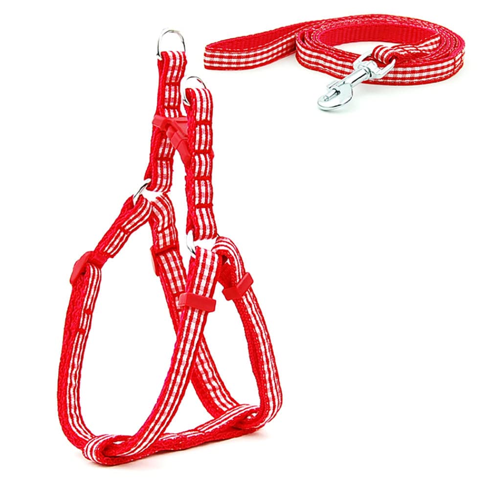 Conjunto de Correa for Perro, arnés Estampado, arnés y Correa for Perro pequeño, for pasear Gatos, 3 m,Bolso para Perros(19,XS)
