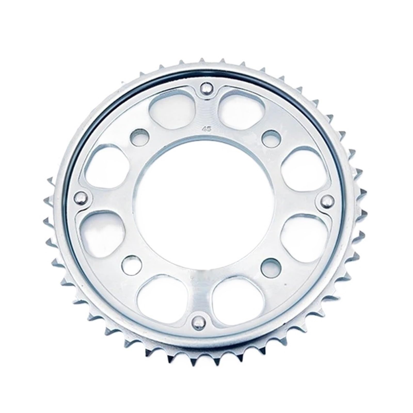 Compatible Con CBF190 CB190R CB190X SDH175 NSP190 WH175 190cc 1045 45T 14T Kit De Transmisión Piñones Cadena Motocicleta motor motocicleta piñón Kit de Cadena(428-45T)
