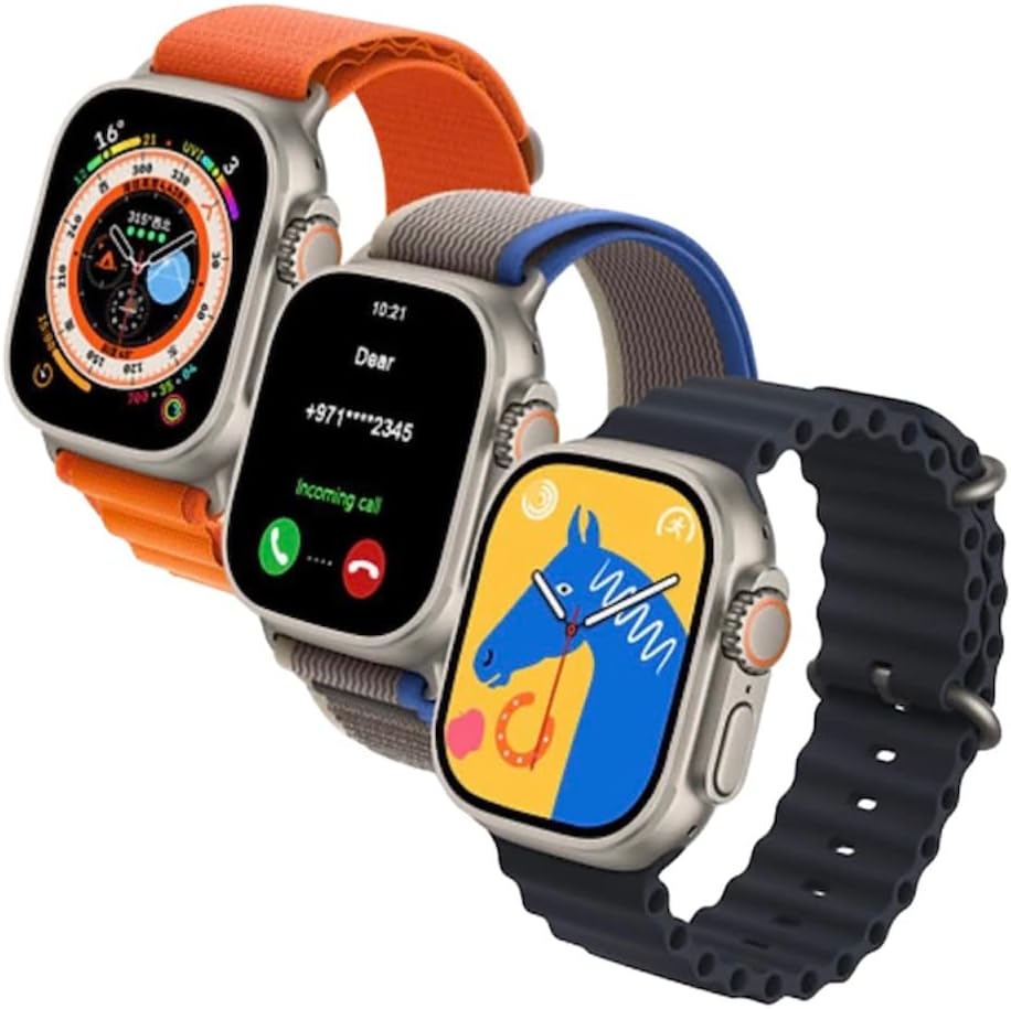 HainoTeko T93 Ultra Max Smartwatch, Biggest Screen Size Ever with 3