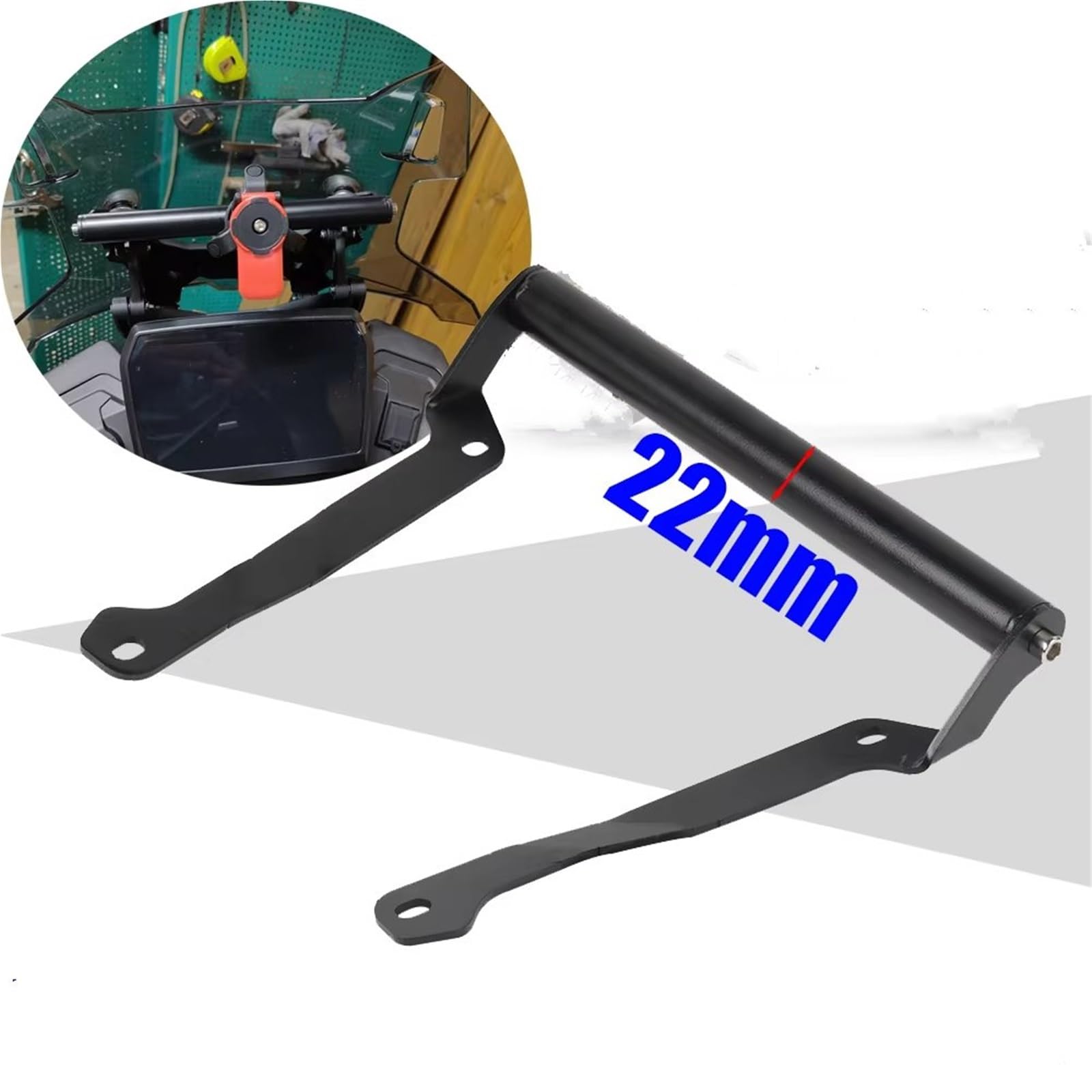 Soporte Navegación Soporte Teléfono para Motocicleta para Valico 525DSX DS525X Soporte Navegación GPS para Soporte