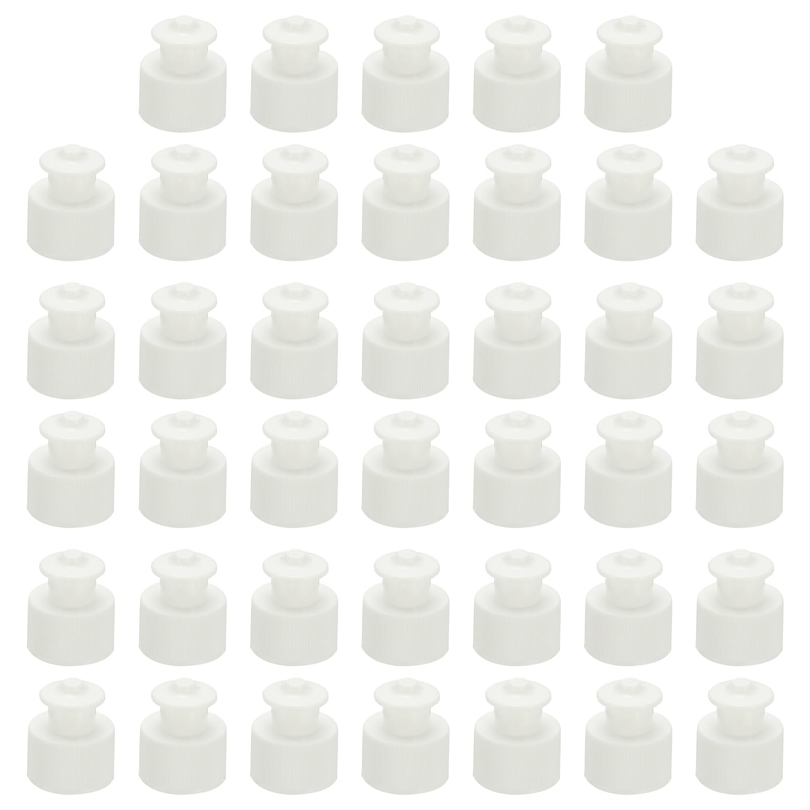 Bouchon de rechange 24 mm blanc plastique étanche pour flacon et bouteille d'eau