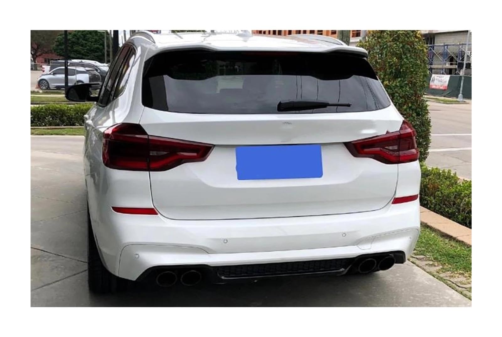 Per BMW Per X3M Per X4M 2018-2020 Tubi Silenziatore Posteriore Auto Tubo Scarico Air Vent Uscita Condotto Punte Terminale Scarico