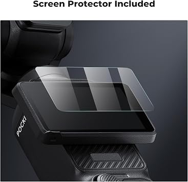 K&F CONCEPT DJI Osmo Pocket 4/3 ile uyumlu geniş açılı objektif filtresi