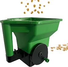 Handheld Spreader, Grass Spreader, Hand Crank Garden Supplies Planting Tool, for Small Farm Outdoor Lawn Vegetable Flower School Projects