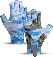 Vista 9 de Guantes de pesca - Guantes de navegación, kayak, remo y protección UV para hombres y mujeres