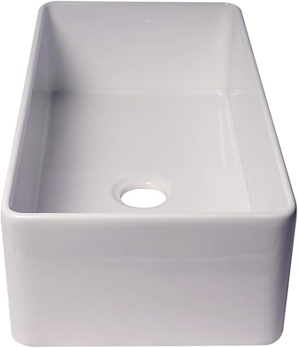 Miniatura 10 de ALFI brand ABF3618-W - Fregadero de cocina, color blanco