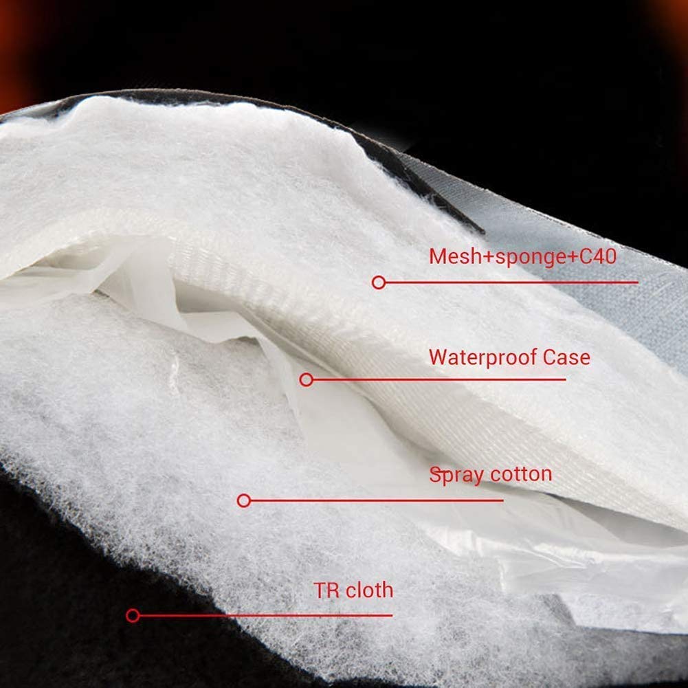 Guantes térmicos de Invierno para Unisex, Impermeables, con Pantalla táctil, Guantes cálidos con Temperatura de Calentamiento Ajustable de 3 Niveles para Todo Tipo de Actividades a