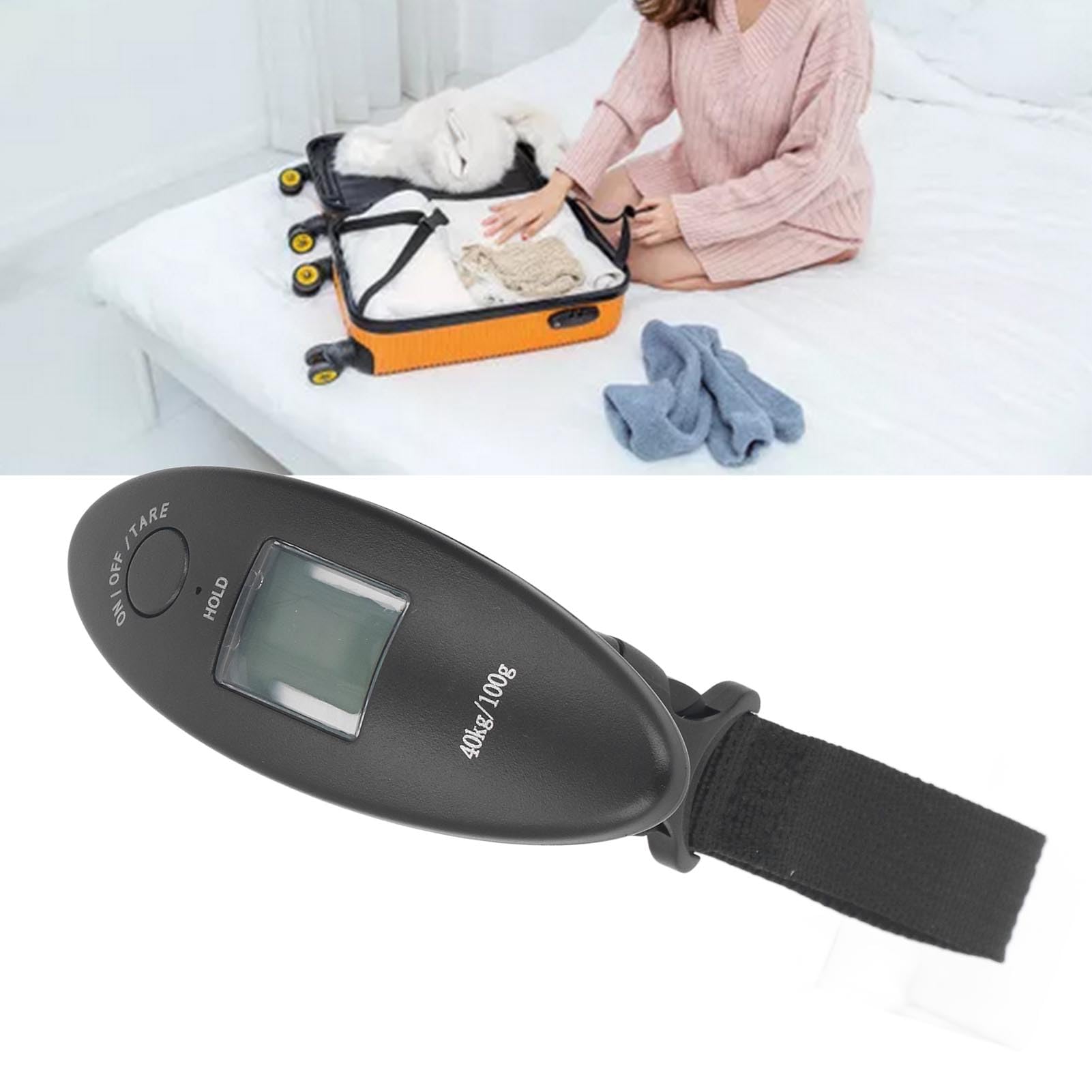 Balance à bagages électronique avec écran LCD numérique,outil de