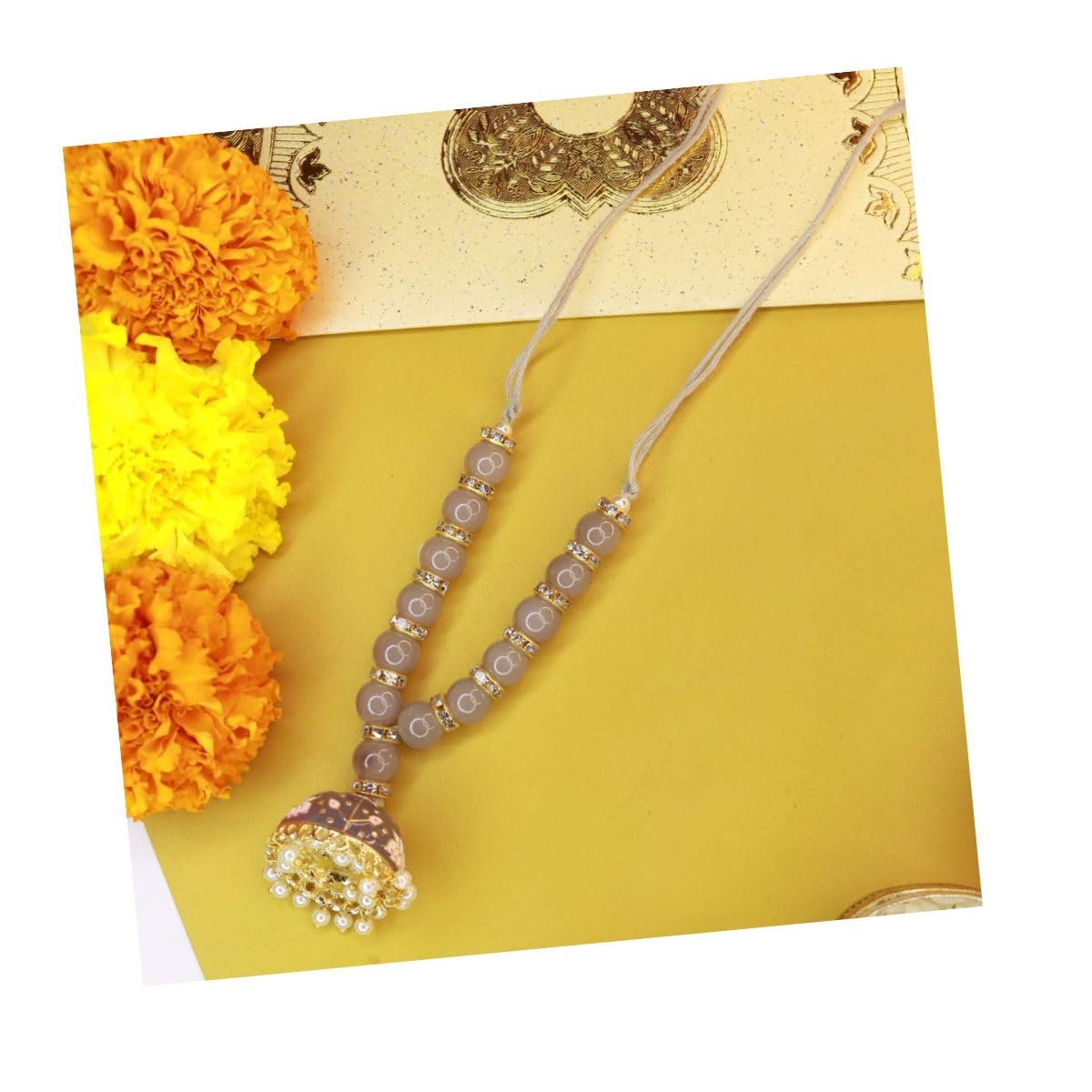 I Jewels Pearl Hanging Bracelet For Bhabhi/Sister (R067Gr-L) (B0B5RQ1TRR) Amazon Price History, Amazon Price Tracker