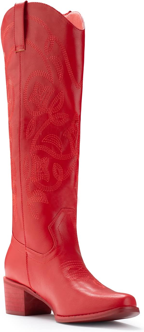 IUV Cowboy Boots For Women Pointy Toe Women's Western Cowgirl Boots... - Picture 69 of 114