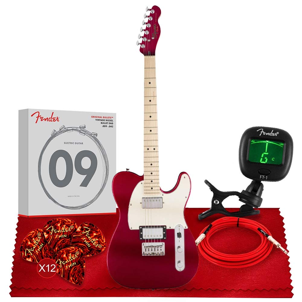 squier fender　Contemporarytelecastar Squier by Fender Contemporary Telecaster guitarra eléctrica HH