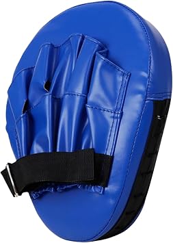 Boxing Mitts - Curved Punching Target Pad, Focus Adjustable Gloves | Durable Training Gear, Shock Absorbing Hand Protector for Kickboxing, MMA Sparring | Perfect for Karate, Muay Thai, Fitness, Gym