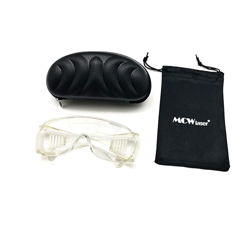 CO2 Laser Safty Gafas protectoras 10600nm 10.6um para miopía Tipo de absorción CO2 Laser Eyewear para CO2 Grabado láser Cuttinge Instrumento de