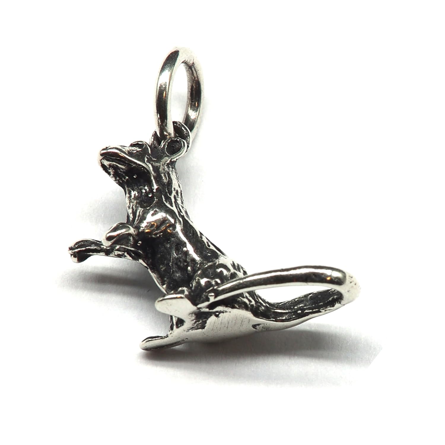 Ratte Anhänger Silber Schmuck 925er Silberschmuck chinesisches Horoskop Kettenanhänger