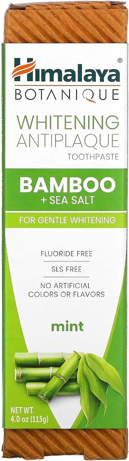 Himalaya Toothpaste - Whitening Mint with Bamboo + Sea Salt113g