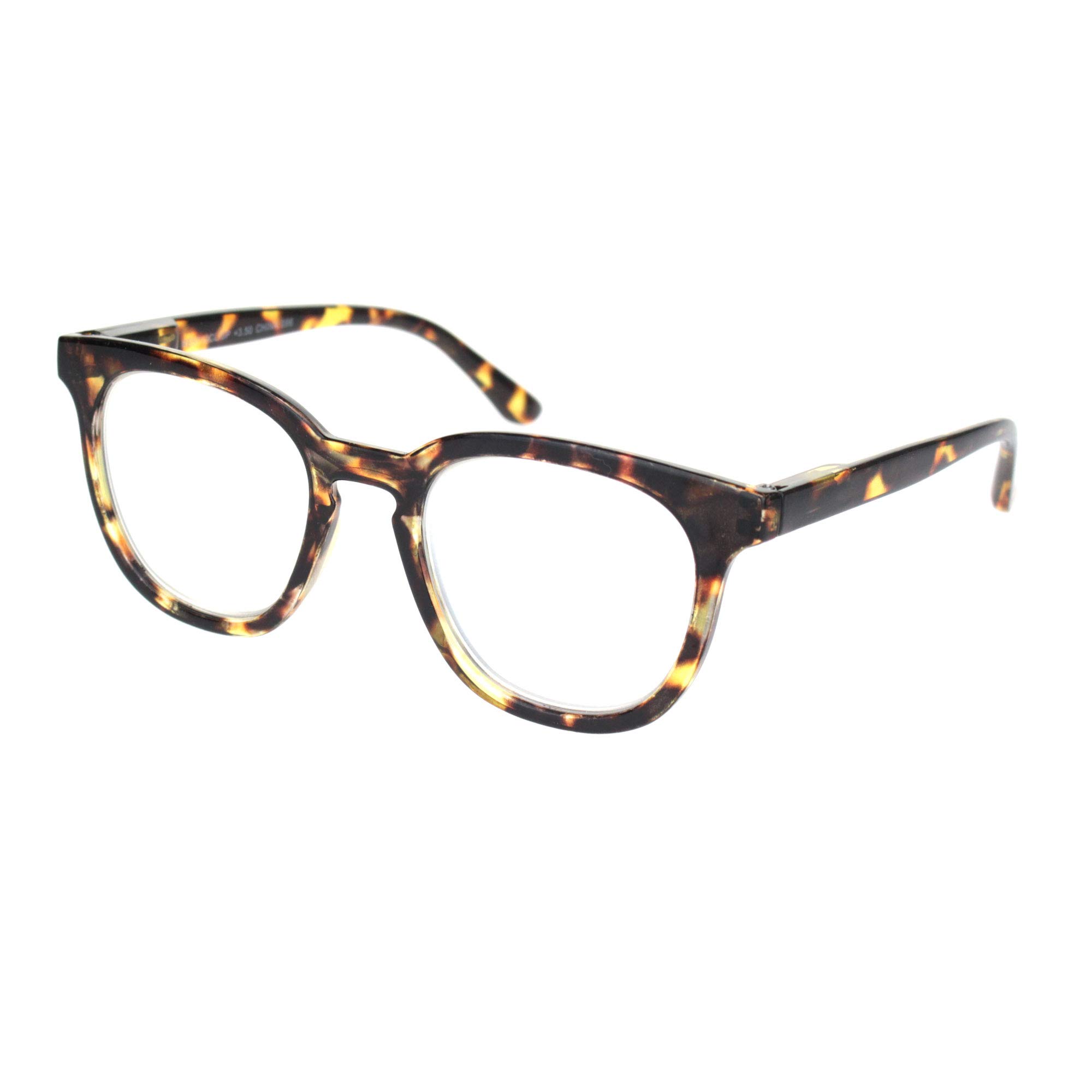 Retro Hipster Plastic Horned Rim Mod Fashion Reading Glasses