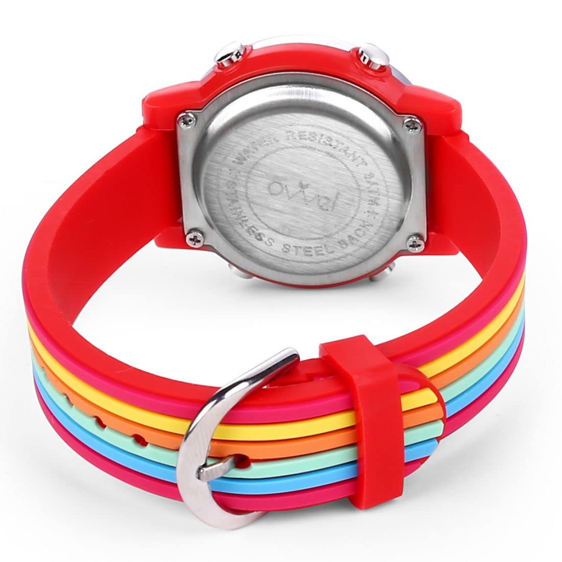 Niñas reloj - Hermoso y lindo niños de dibujos animados reloj digital con profesor maestro maestro
