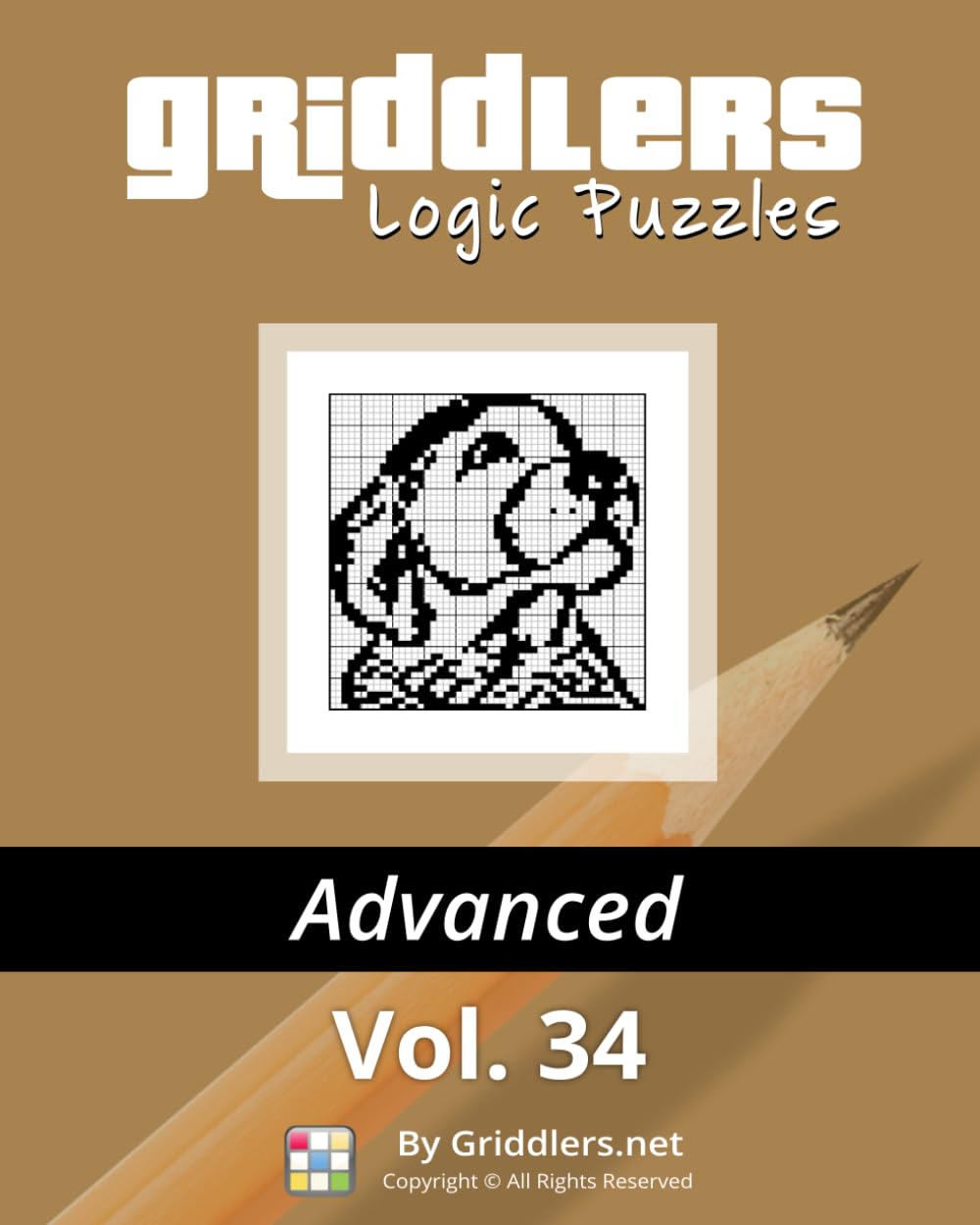 Griddlers Logic Puzzles Advanced Vol. 34