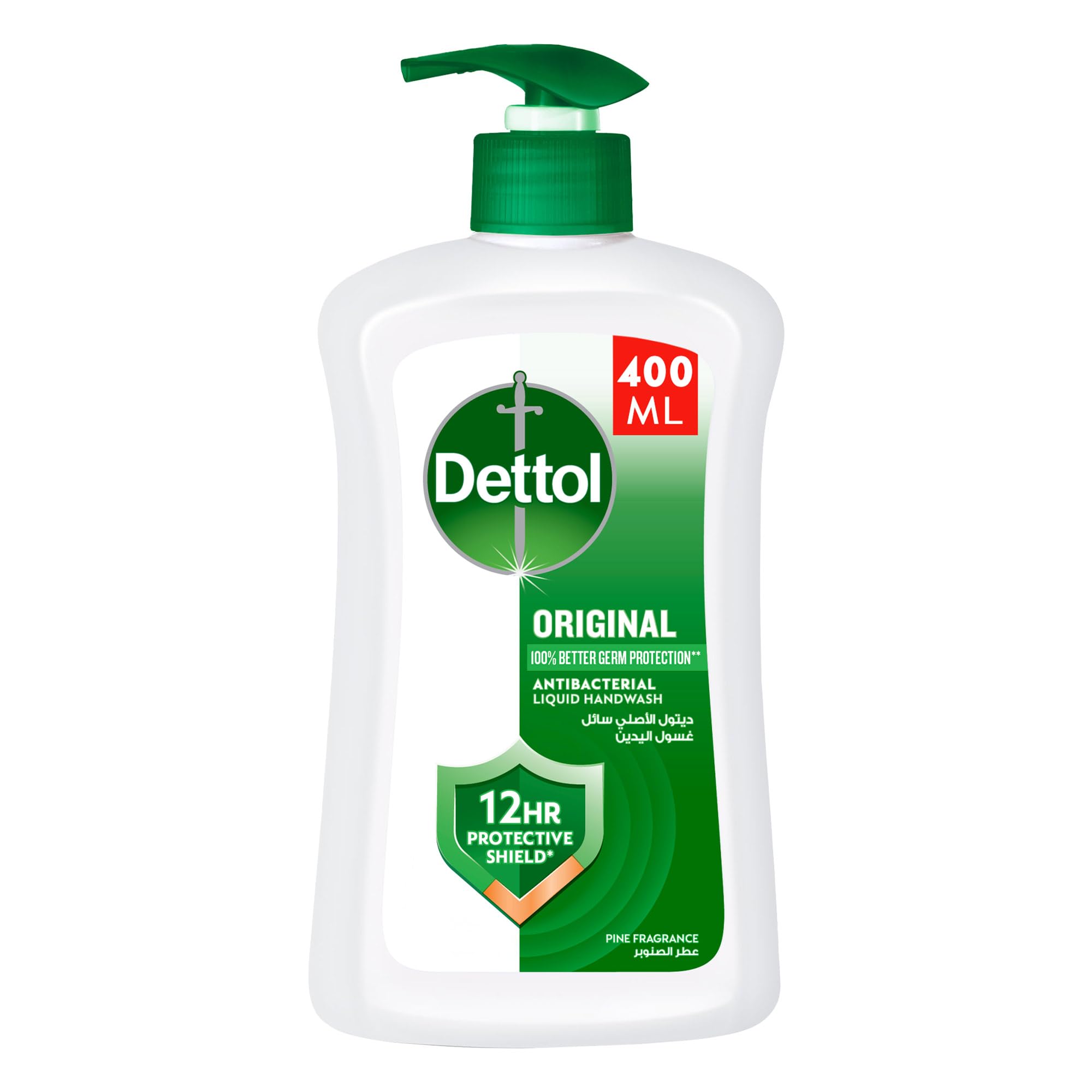 Original Liquid Handwash Pump, Pine Scent, 400ml