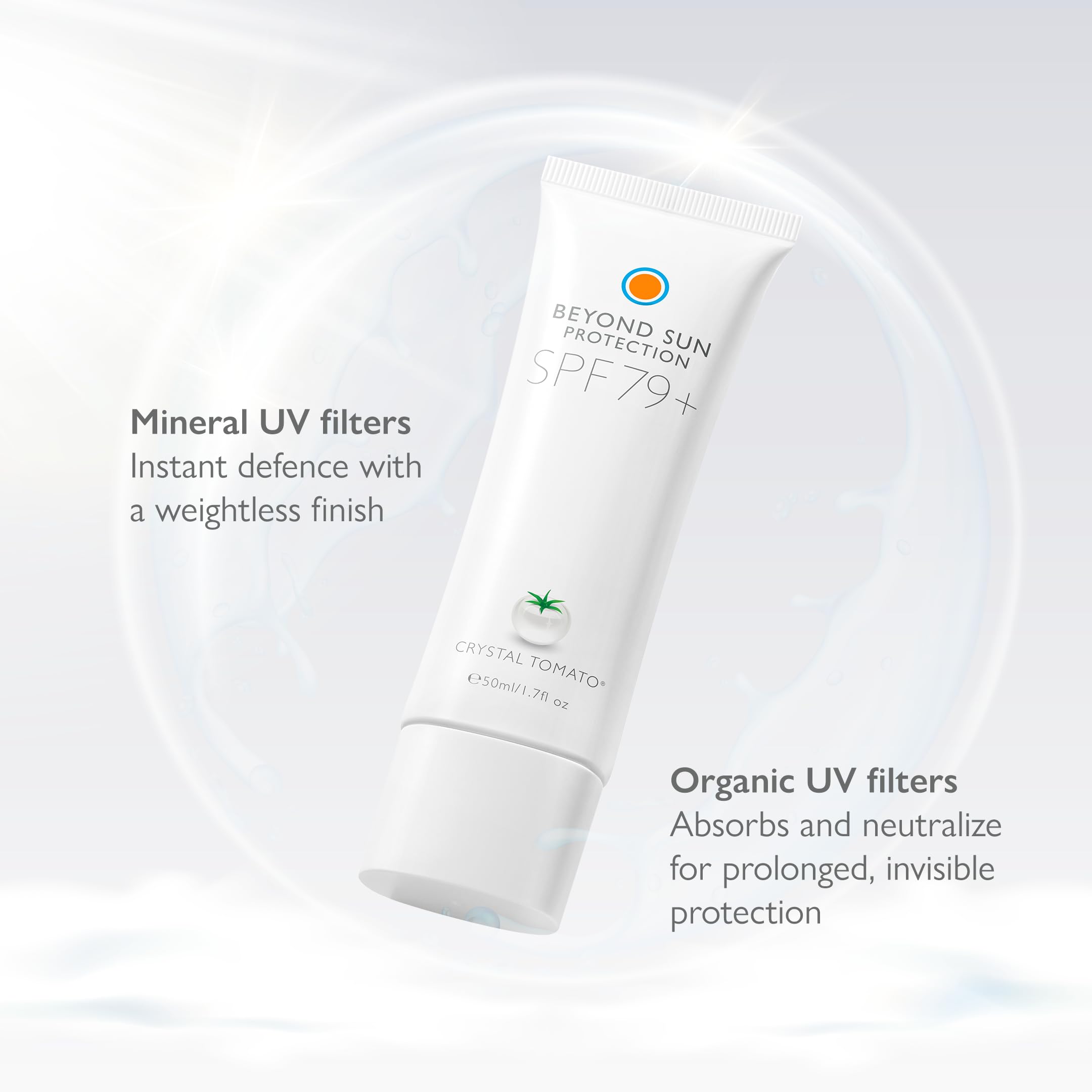 BEYOND SUN SPF 79+ クリスタルトマト　日焼け止め Crystal Tomato Beyond Sun Protection SPF 79+ : Amazon.in: Beauty