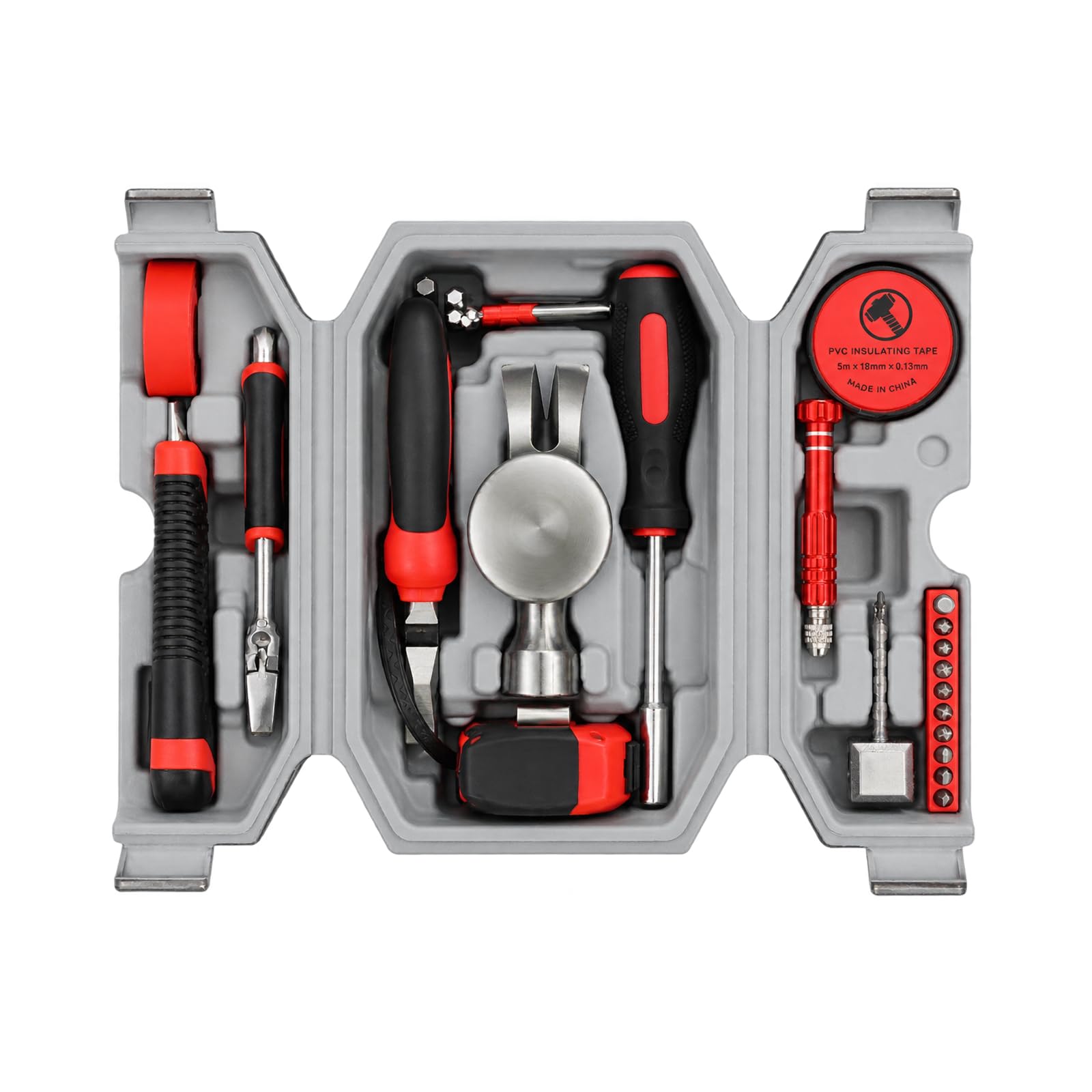 Amazon | ソーハンマーツールボックス家庭用ツールキットセット トール