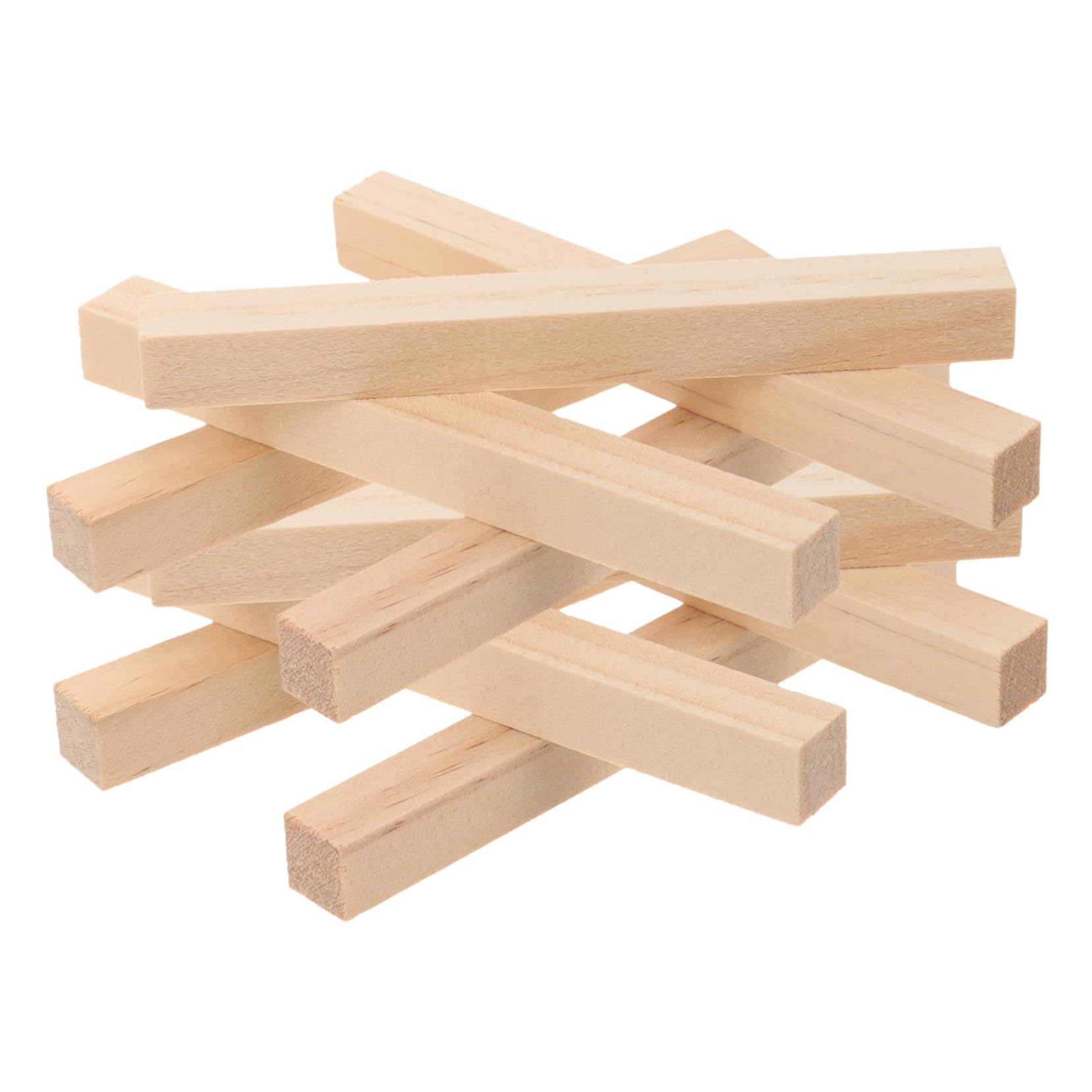 120stücke Holzstäbe Für Bastelprojekte Unvollendete Holz-dowel-rohlinge Für Diy Modellbau Dekoration Vielseitig Einsetzbar Langlebig