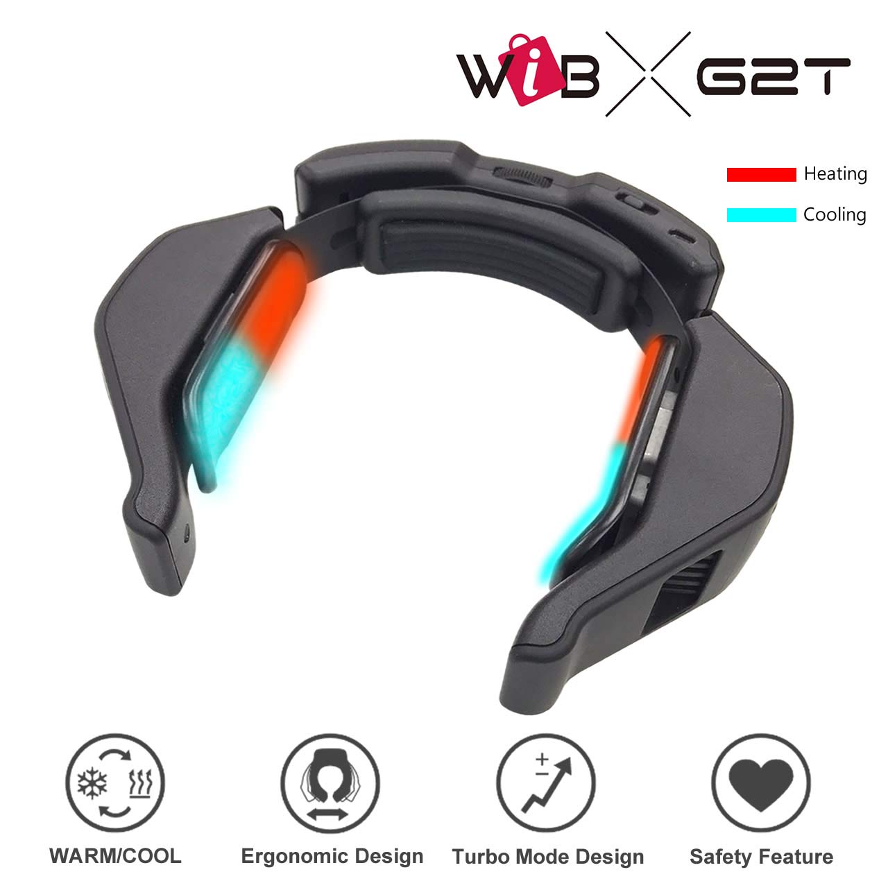 G2T Moai N1 Plus Portable 2 in 1 Electric Scarf Warming and