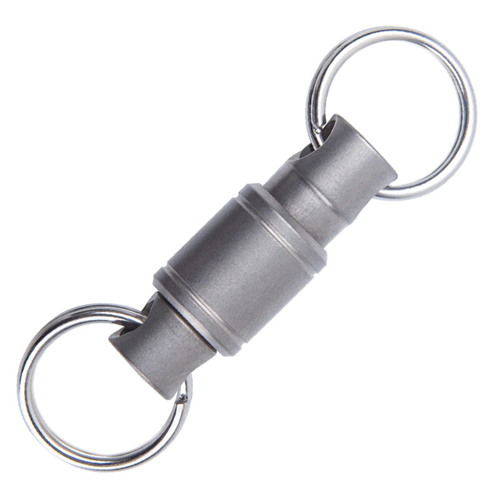Metal Keyring with 360 Degree Rotations Detachable Carabiner Clip for Secure Organization Rotating Keyschain Detachable Keyschain