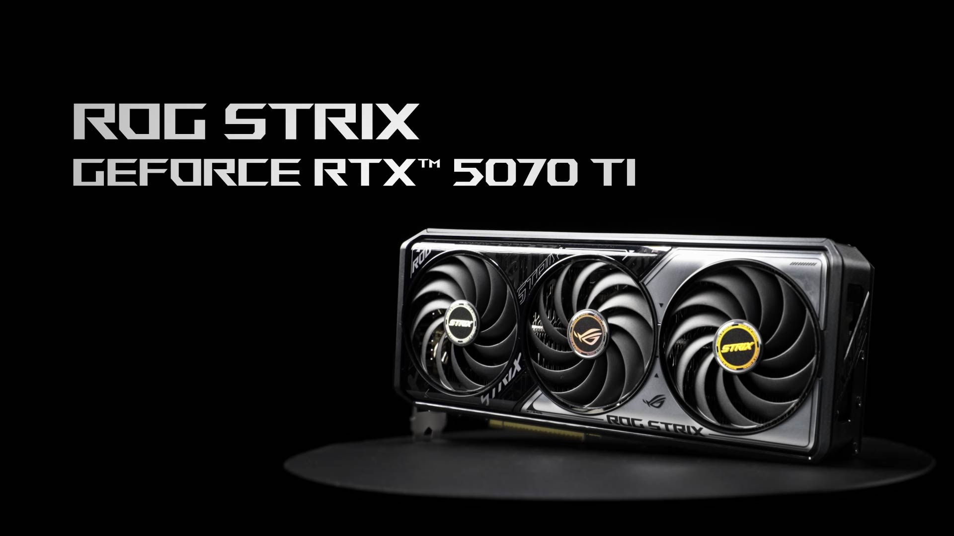ASUS ROG Strix GeForce RTX 5070 Ti 16GB GDDR7 OC Edition Graphics