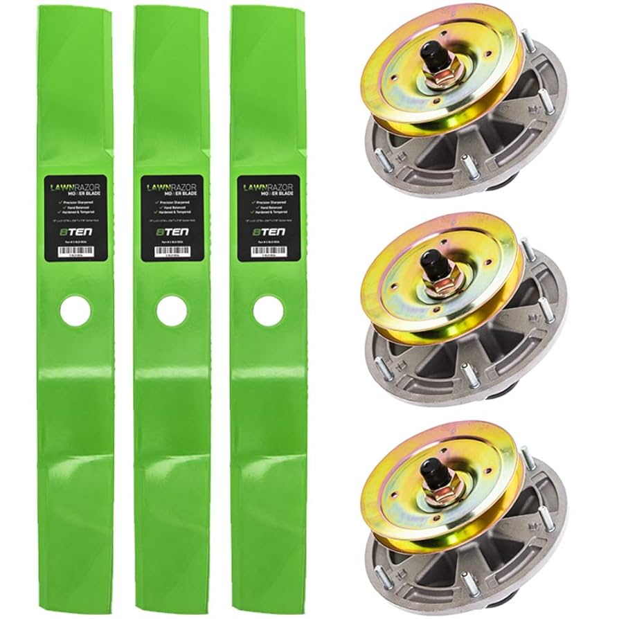 Amazon.com : 8TEN Spindle Medium Lift Blade Kit for John
