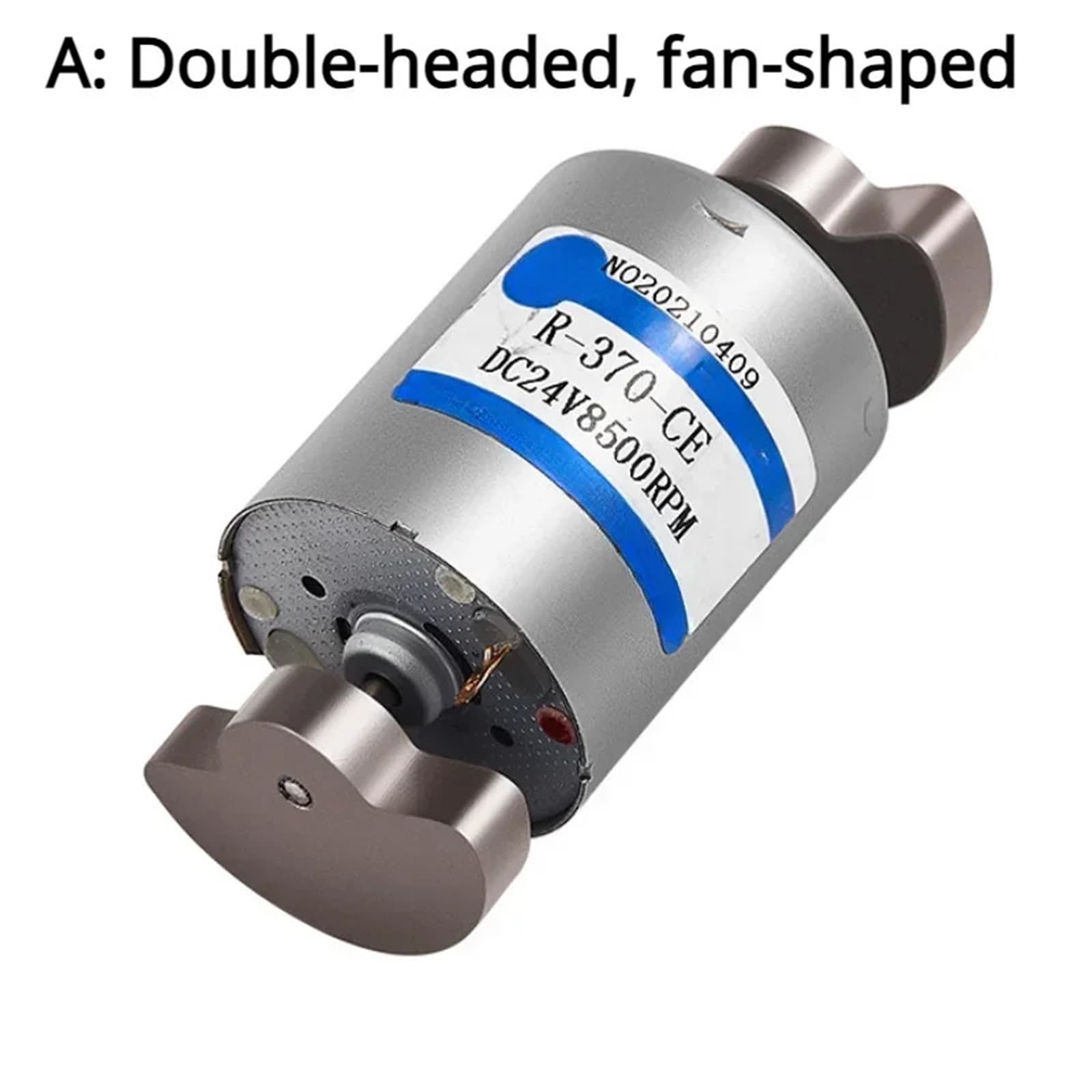 1 x silnik elektryczny RF-370 o wysokiej prędkości 12 V 370 DC z mikrosilnikiem blokowym wibracyjnym (6 V 6000 obr./min, C)