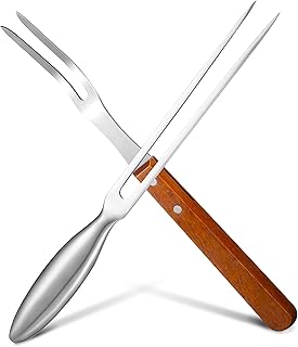 MUSISALY 2 Peças Garfo De Churrasco Marshmallows De Chocolate Garfos De Aço Inoxidável Camping Churrasco Smores Palitos De Assar Garfo De Marshmallow Garfo De Carne Garfo Para Churrasco