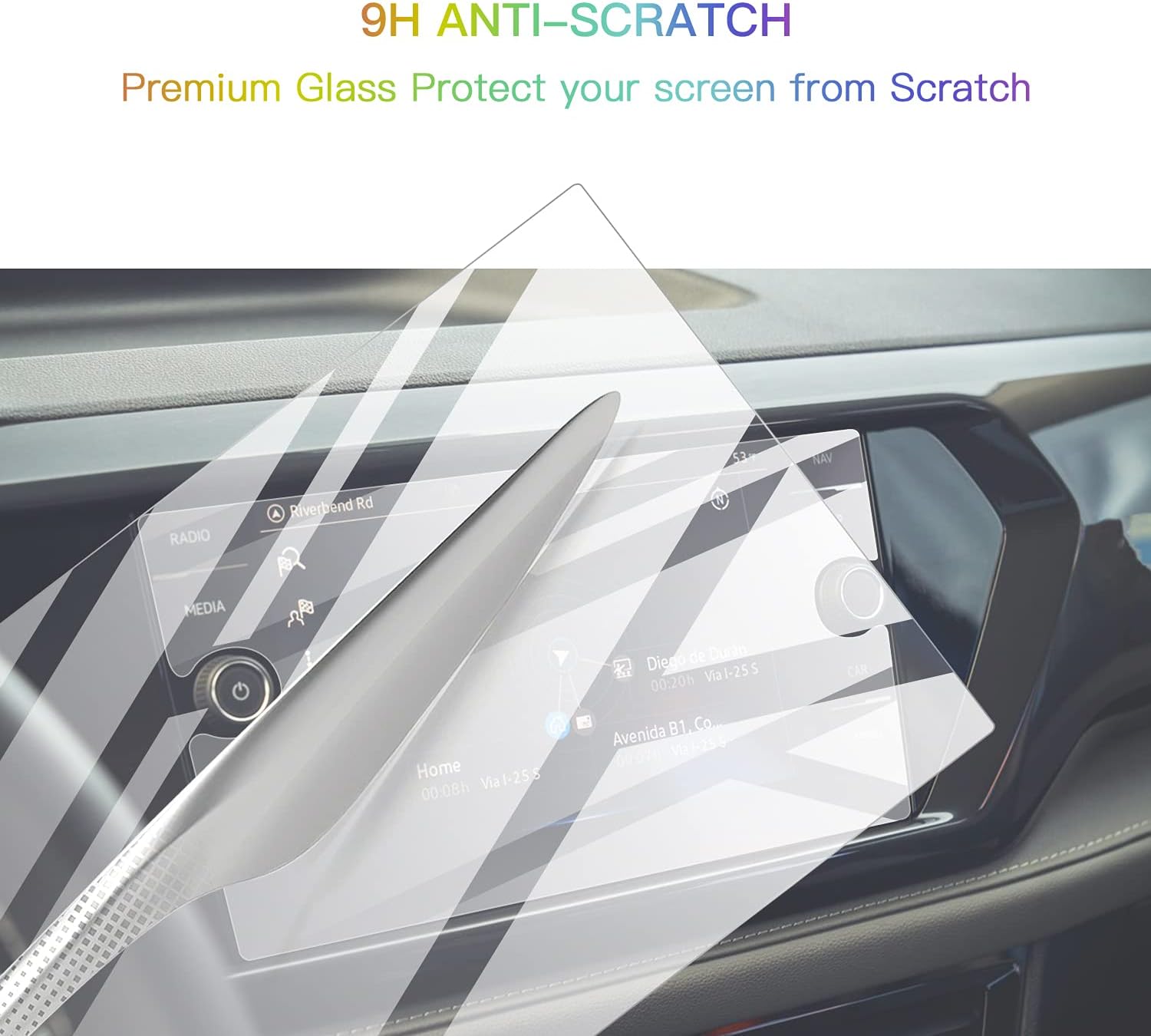 sktu 2022 2023 volkswagen taos screen protector navigator display volkswage n taos 2023 accessories anti explosion tempered glass 9h hardness anti gla