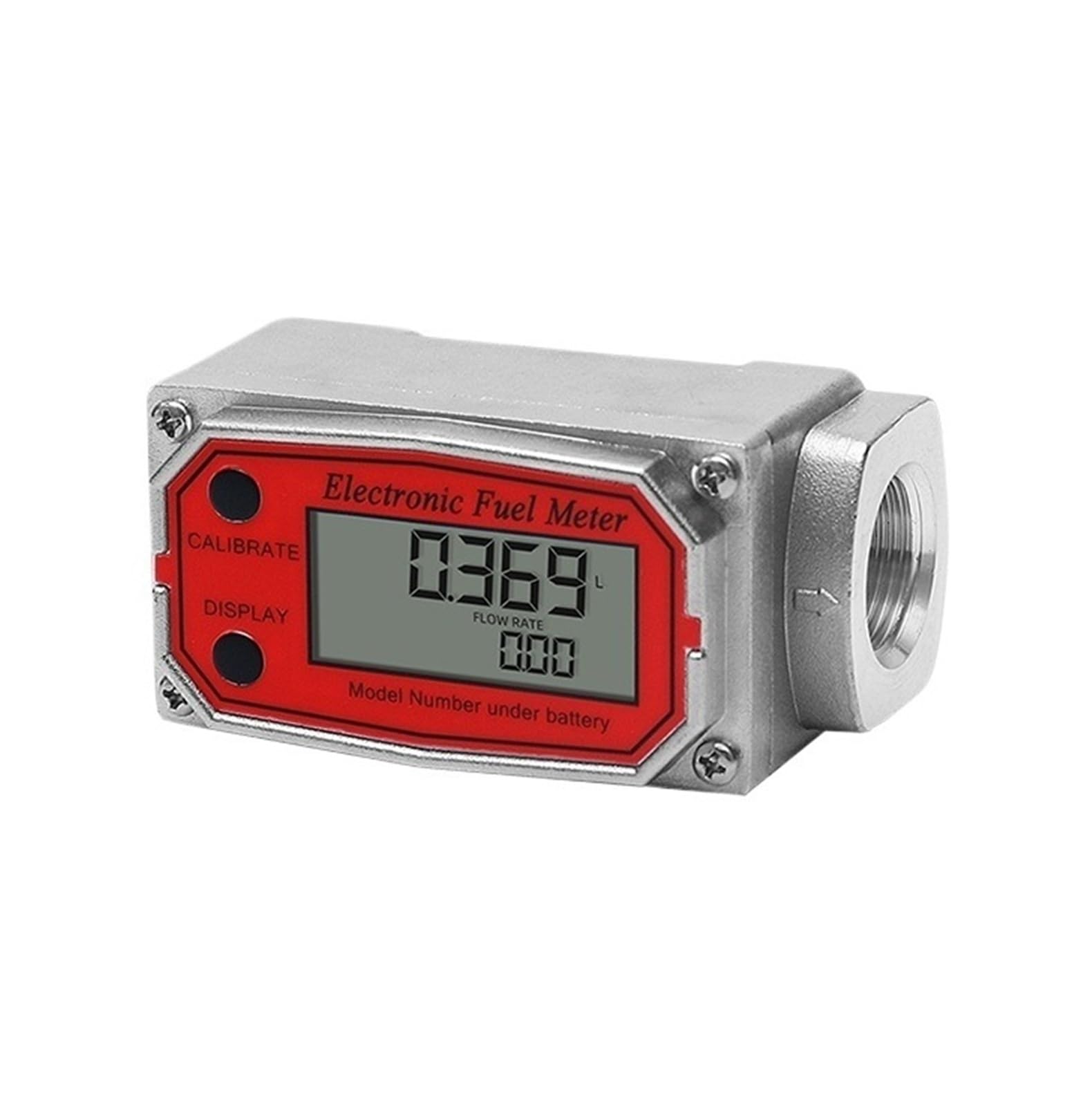 WQGQPXOB Flow Meter Electronic Digital Display Liquid metering(OneSize)