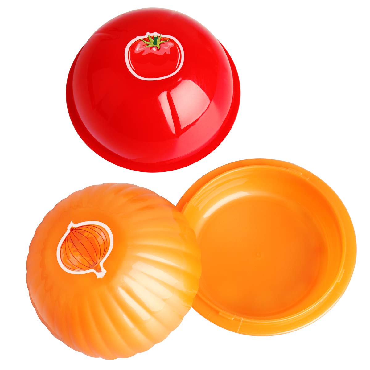 Amazon.com: ZTFORUS Onion Keeper Tomato Saver Set, Reusable Food