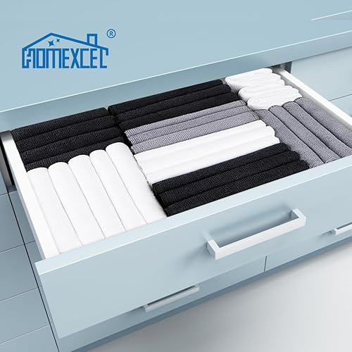 Miniatura 8 de HOMEXCEL Paño de limpieza de microfibra negro, paquete de 12 toallas de microfibra de alta calidad para automóviles, sin pelusas, sin arañazos,