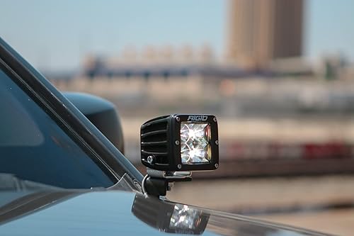 Miniatura 2 de Rago Fabrication Soportes de luz de zanja para Nissan Xterra y Nissan Frontier 2005-2017 | Soportes montados en bisagra de capó para luces LED de