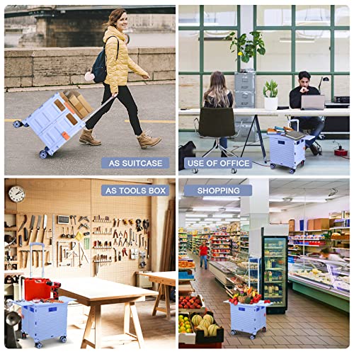 Chariot utilitaire pliable pour enseignants shopping et extérieur - 6