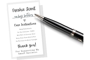 Freshie Label Stickers | DIY Car Freshies Craft Supplies